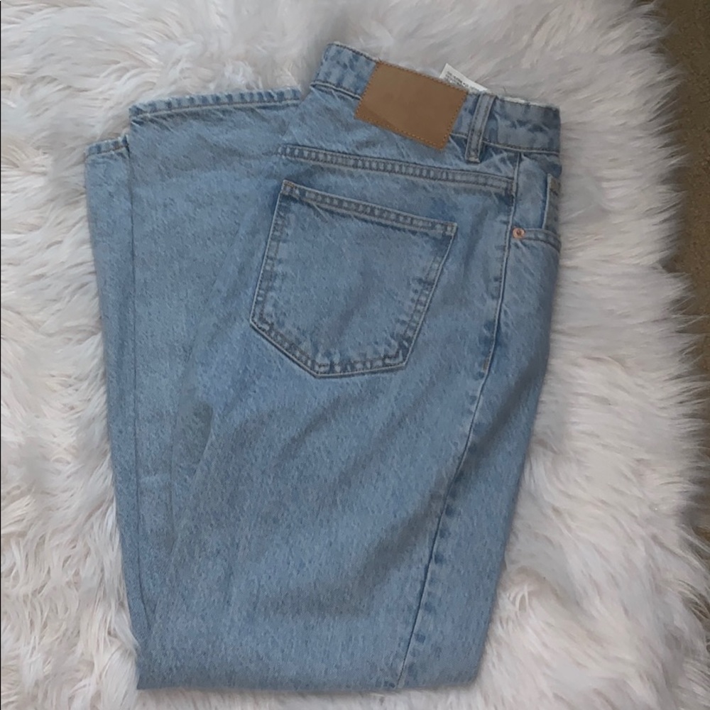 Zara mom jeans